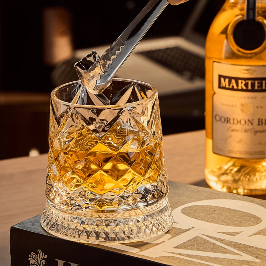 Spin & Sip™ Whiskey Glass Set